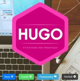 Hugo static site generator logo