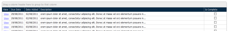 Devexpress Gridview Control